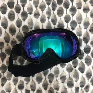 Blue & Black Ski Goggles